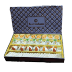 Mix Sweet Box (800g) : Kaju Katli, Kesar & Moong Barfi Collection | Govindam