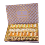 Festival Sweet Box 1kg - Tiranga, Khir Kadam, Moong Barfi & Chocolate Cake