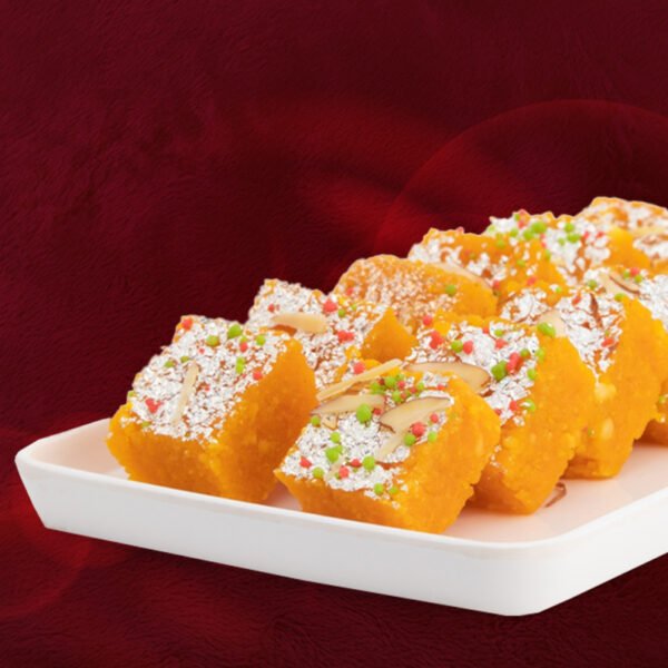 Moti Pak sweets in a premium Govindam Sweets gift box