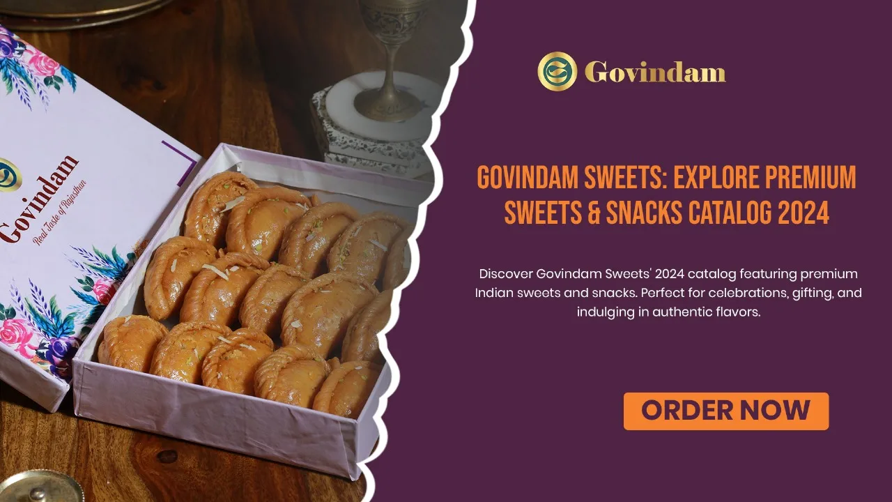 Govindam Sweets savory Indian snacks selection