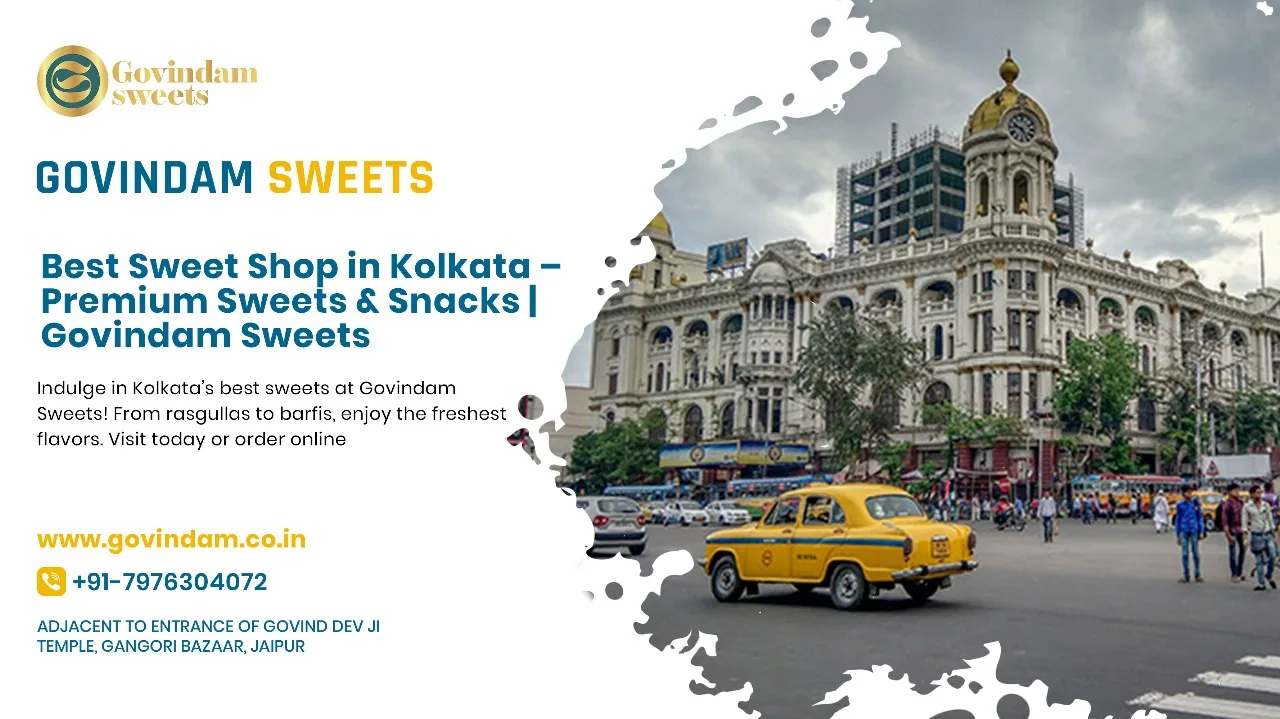 Sweet Shop Kolkata: Premium Mithai & Snacks Collection 2024 1 Premium sweet shop Kolkata displaying authentic mithai collection expert craftsmanship