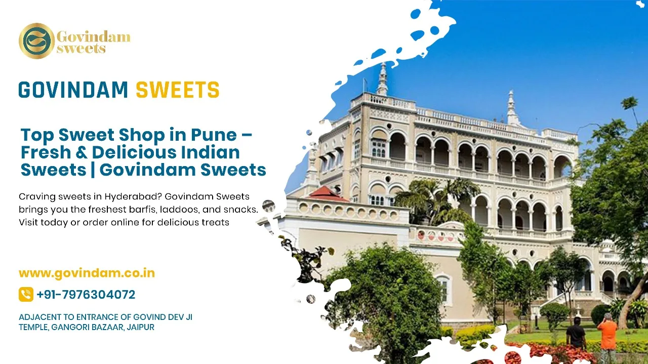 Top Sweets Shop Pune - Fresh Traditional Excellence 2024 1 Top sweets shop Pune premium fresh mithai traditional snacks collection
