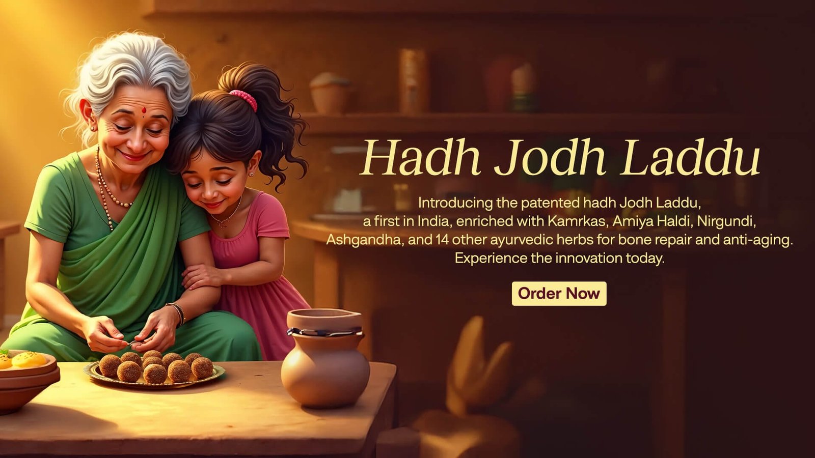 Hadh Jodh Laddu: Ayurvedic Marvel for Bone Health & Pain Relief 1 The benefits of Hadh Jodh Laddu extend beyond the realm of physical health