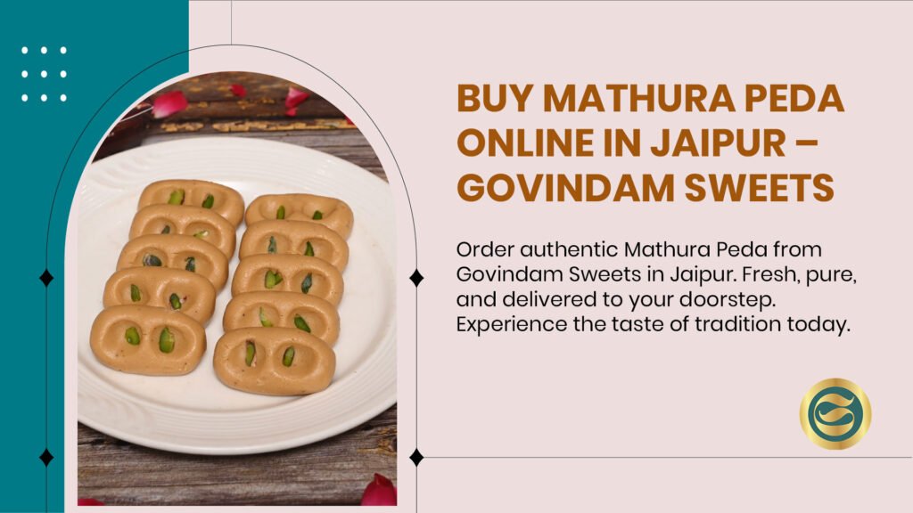 Mathura Peda Online Delivery – Govindam Sweets