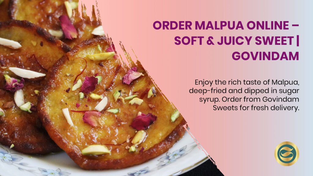 Malpua - Authentic Indian Sweet from Govindam