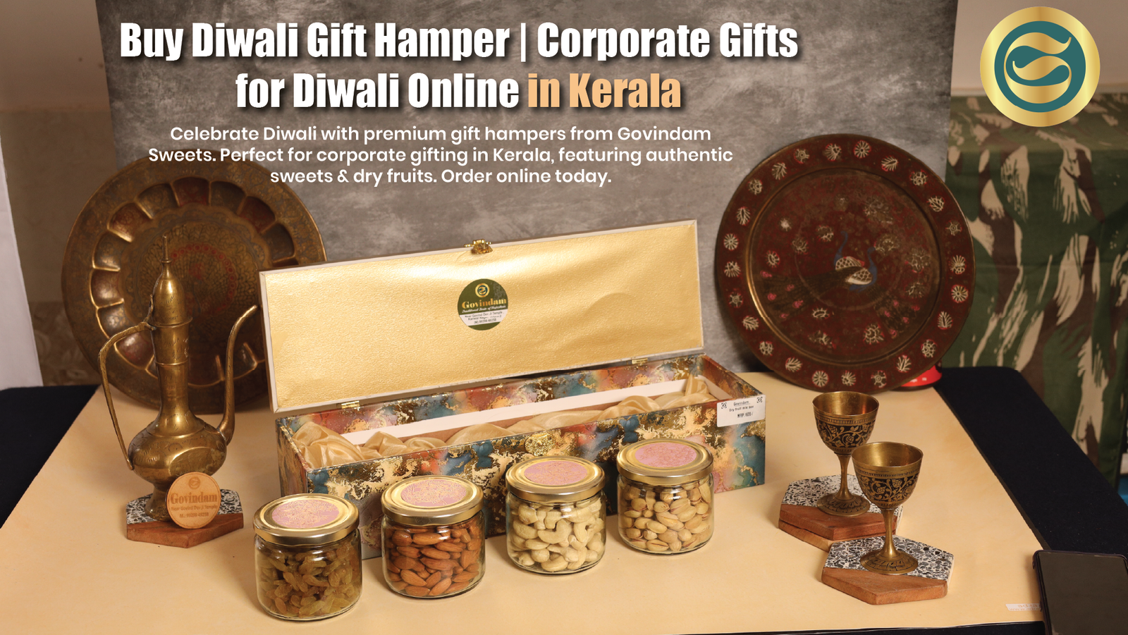 Diwali Gift Hampers Kerala Premium Corporate Gifts Online 1 Premium Diwali gift hampers Kerala authentic sweets dry fruits corporate gifts