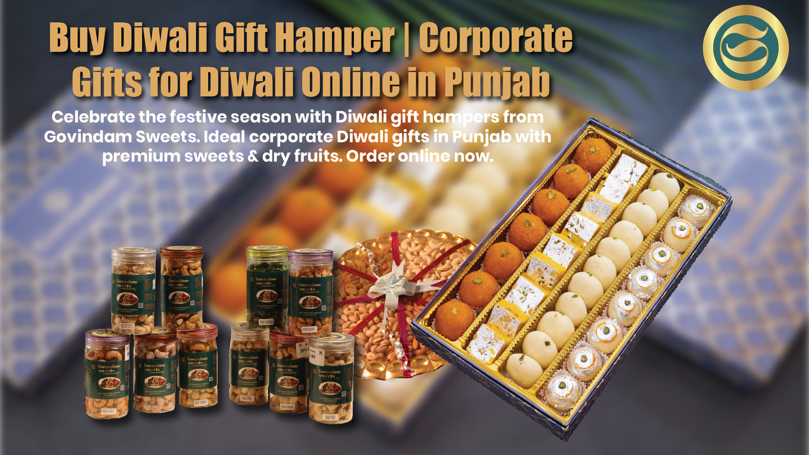 Diwali Gift Hampers Punjab Premium Corporate Gifts Online 1 Premium Diwali gift hampers Punjab authentic sweets dry fruits corporate gifts