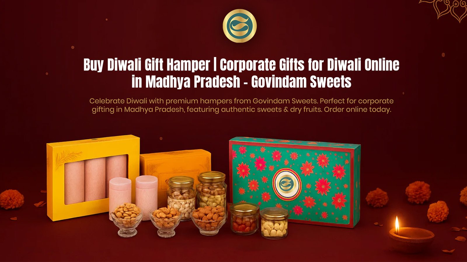 Diwali Gift Hampers Madhya Pradesh Premium Corporate Gifts 1 Premium Diwali gift hampers Madhya Pradesh authentic sweets dry fruits corporate gifts