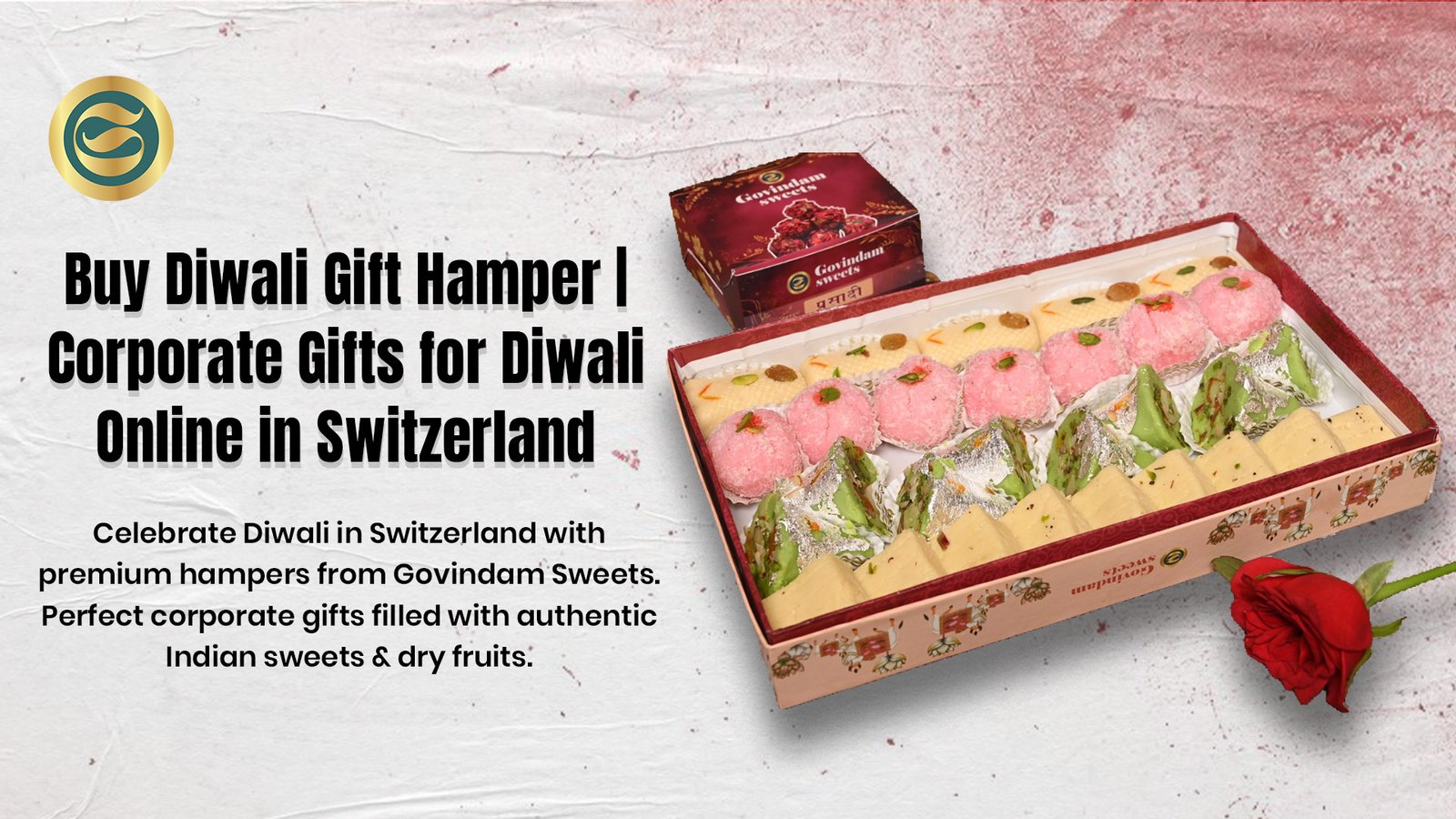 Buy Diwali Gift Hamper Corporate Gifts for Diwali Online Switzerland 1 Premium Diwali gift hamper Switzerland authentic Indian sweets dry fruits corporate