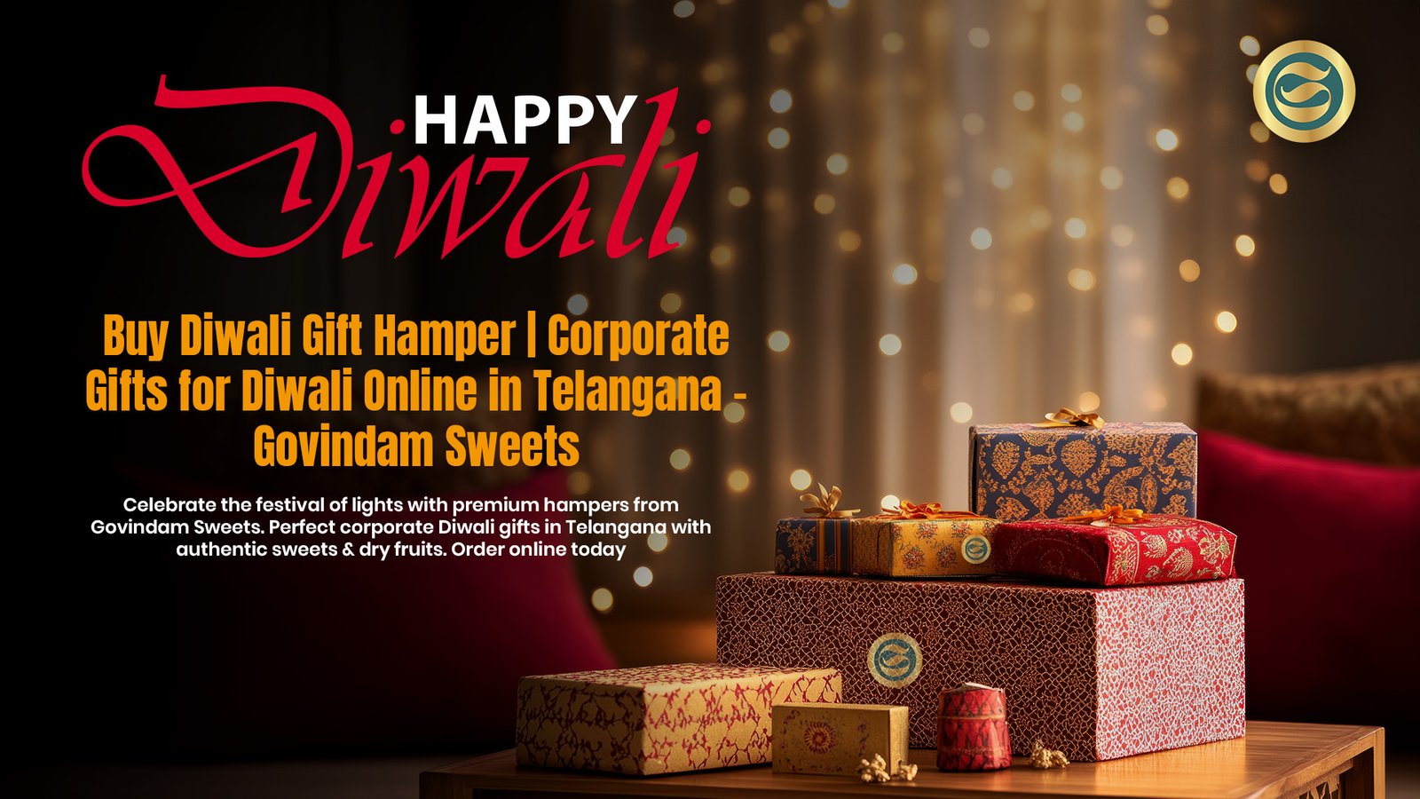 Diwali Gift Hampers Telangana Premium Corporate Gifts 1 Premium Diwali gift hampers Telangana authentic sweets dry fruits corporate gifts