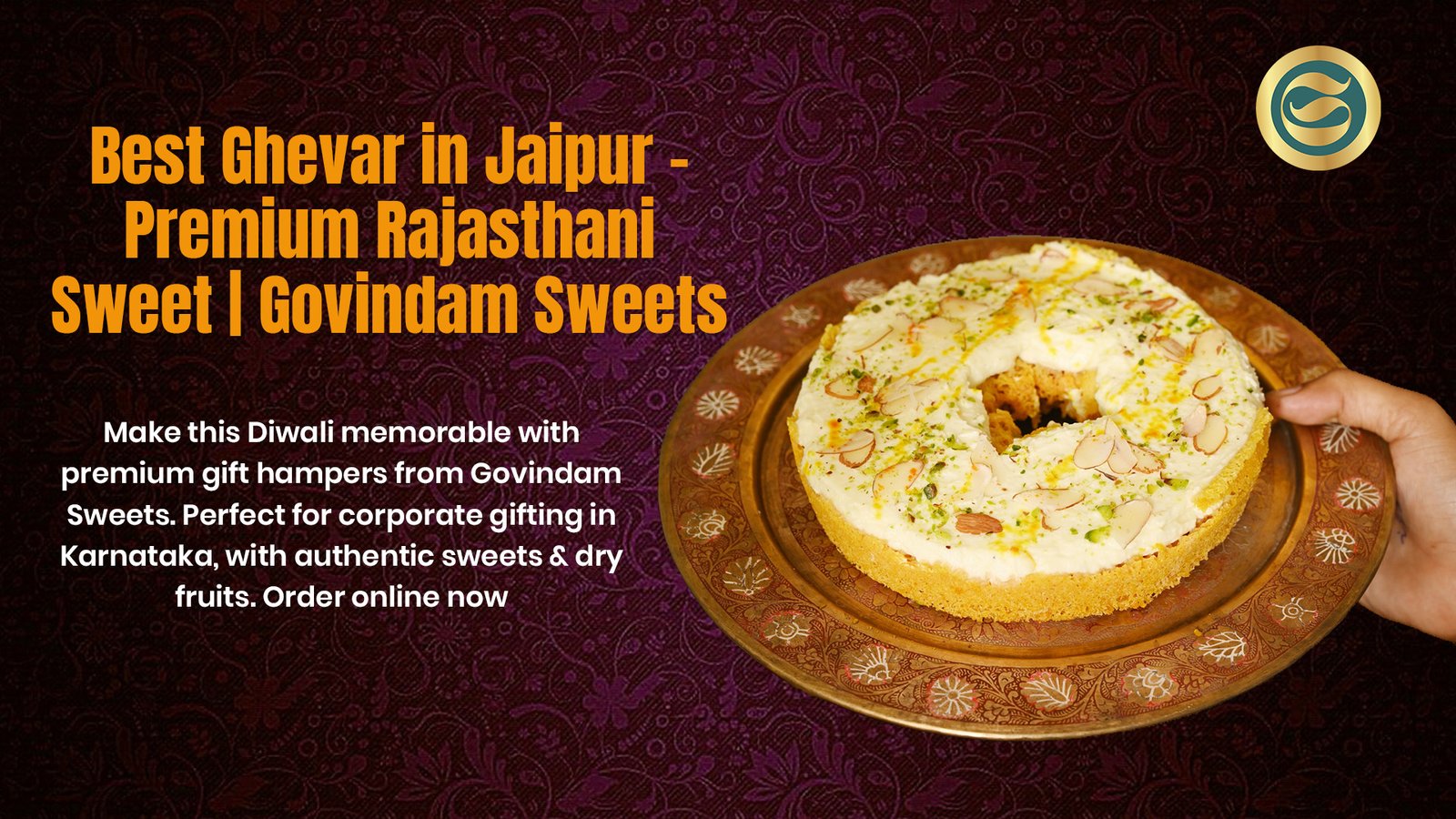 Best Ghevar in Jaipur – Premium Rajasthani Sweet | Govindam Sweets 1 best Ghevar in Jaipur premium Rajasthani sweet Govindam Sweets authentic