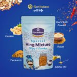 Hing Mixture traditional preparation in brass kadhai showing authentic Ayurvedic cooking method preserving medicinal properties