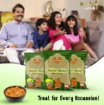 Kashmiri Mixture showcasing premium cashews almonds walnuts with golden saffron coating in crystal serving bowl