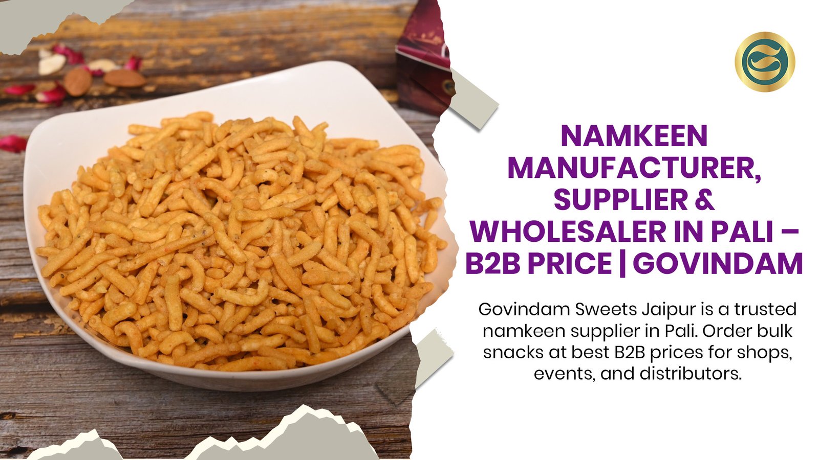 Namkeen Manufacturer, Supplier & Wholesaler in Pali – B2B Price 1 Namkeen Manufacturer Pali, Supplier & Wholesaler