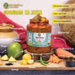 Mix Veg Pickle B2B wholesale manufacturing at Govindam Sweets Jaipur facility showing commercial production scale