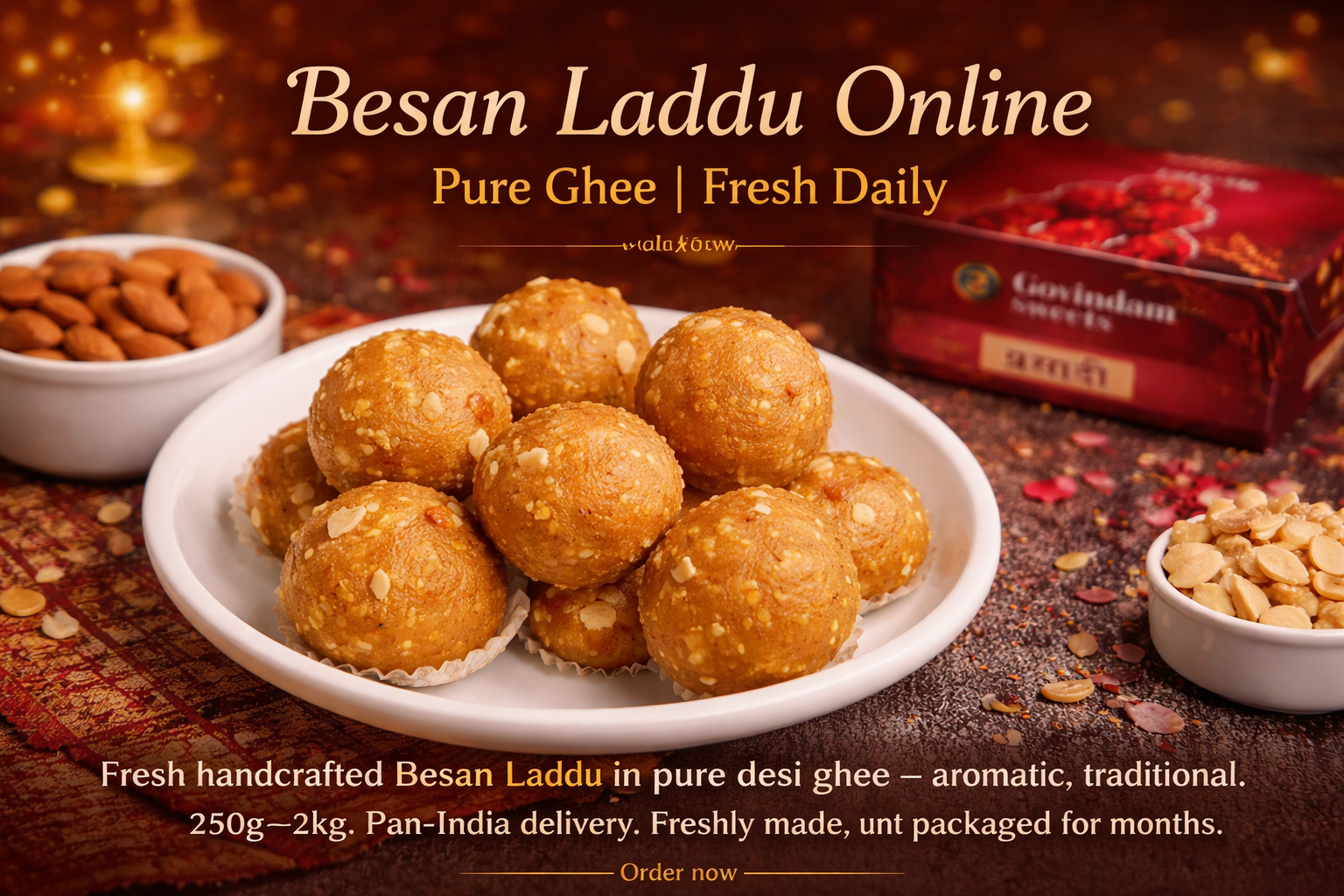Besan Laddu Online
